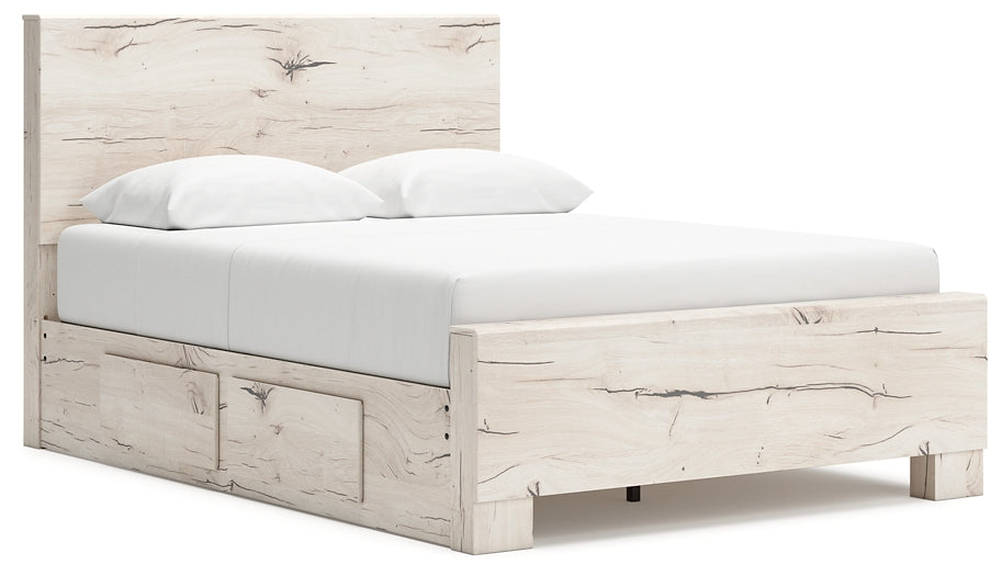 Lawroy  Panel Bed With Storage