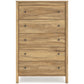 Bermacy Full Panel Headboard with Dresser, Chest and 2 Nightstands