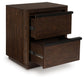 Dilenno Two Drawer Night Stand