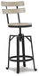 Karisslyn Counter Height Dining Table and 2 Barstools