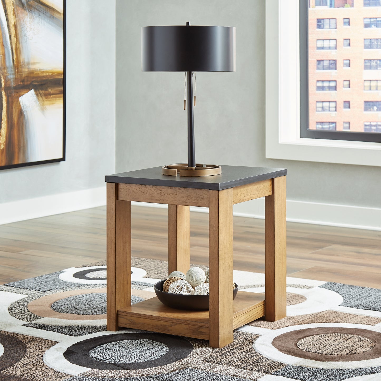 Quentina Coffee Table with 2 End Tables