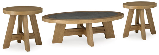 Brinstead Coffee Table with 2 End Tables